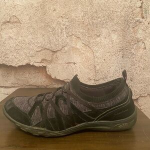 Skechers Black Arch Fit Comfort Slip Ons